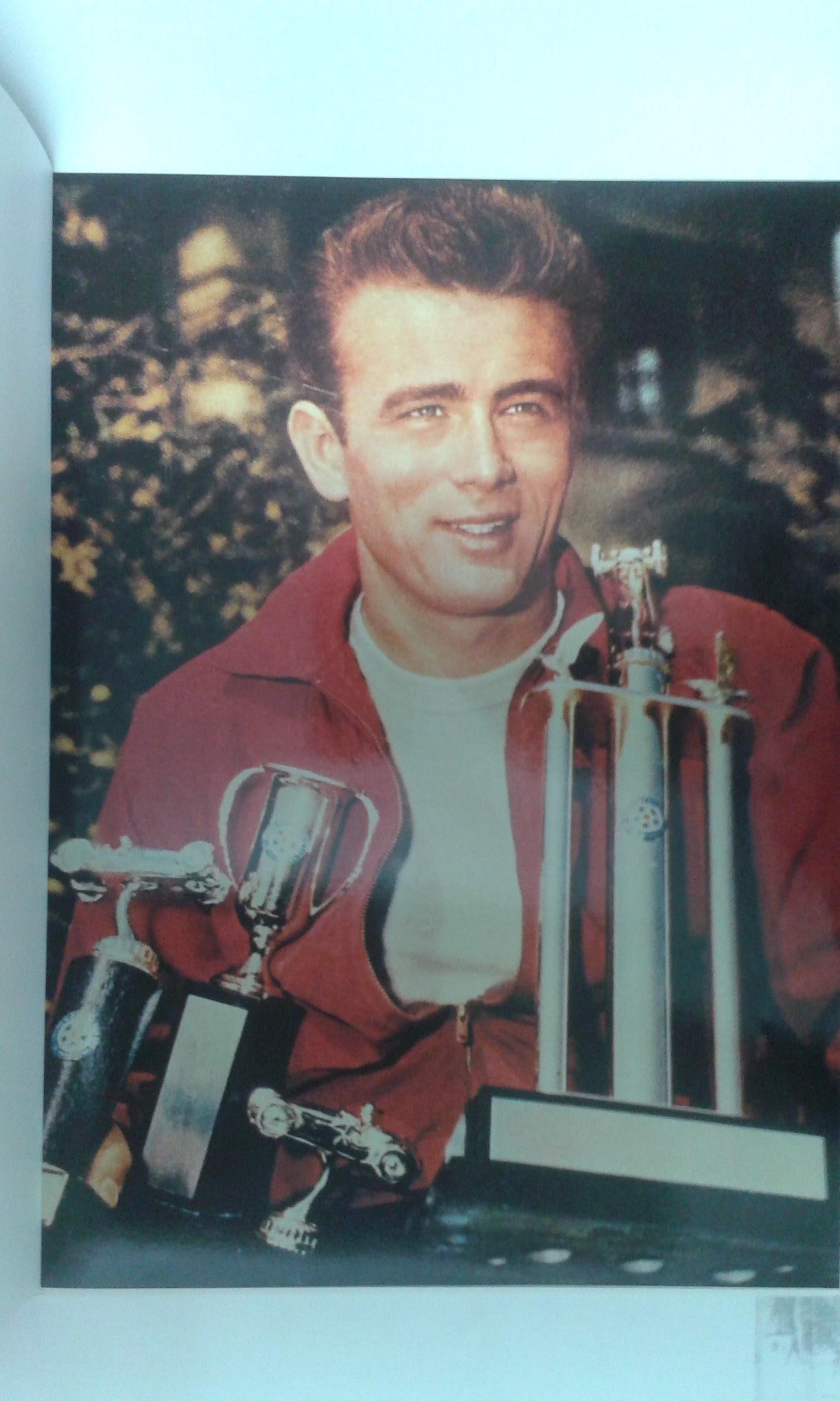 Lamina James Dean numerada trasera 04