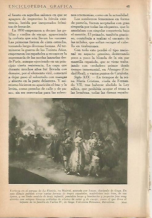 LAMINA 5427: Verbena en el Parque de la Florida por Lucas