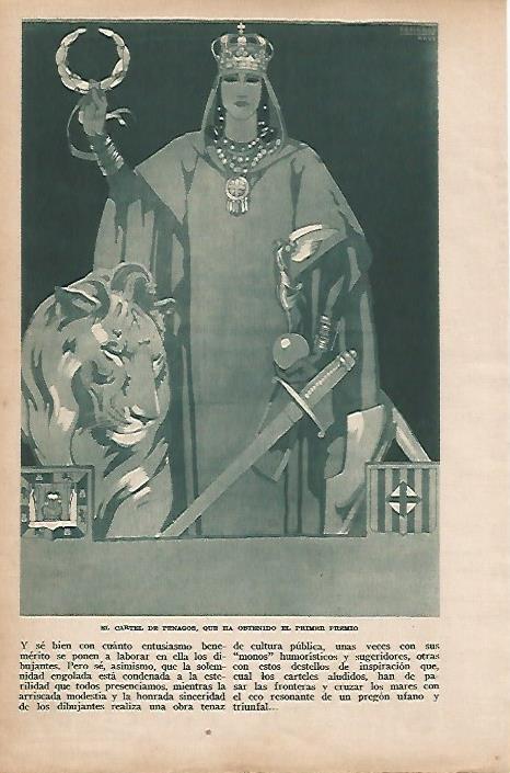 LAMINA BLANCO Y NEGRO 7724: Cartel de Penagos