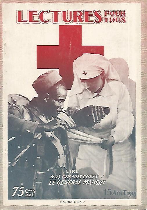 LAMINA 8577: Portada de Lectures pour tous del 15 de agosto de 1918