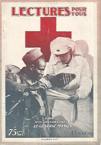 LAMINA 8577: Portada de Lectures pour tous del 15 de agosto de 1918