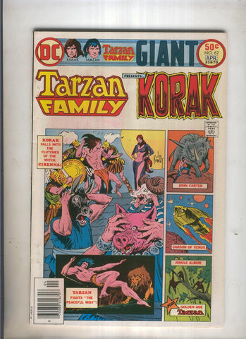 TARZAN FAMILY PRESENTS KORAK Numero 62: Island of Lost Heads