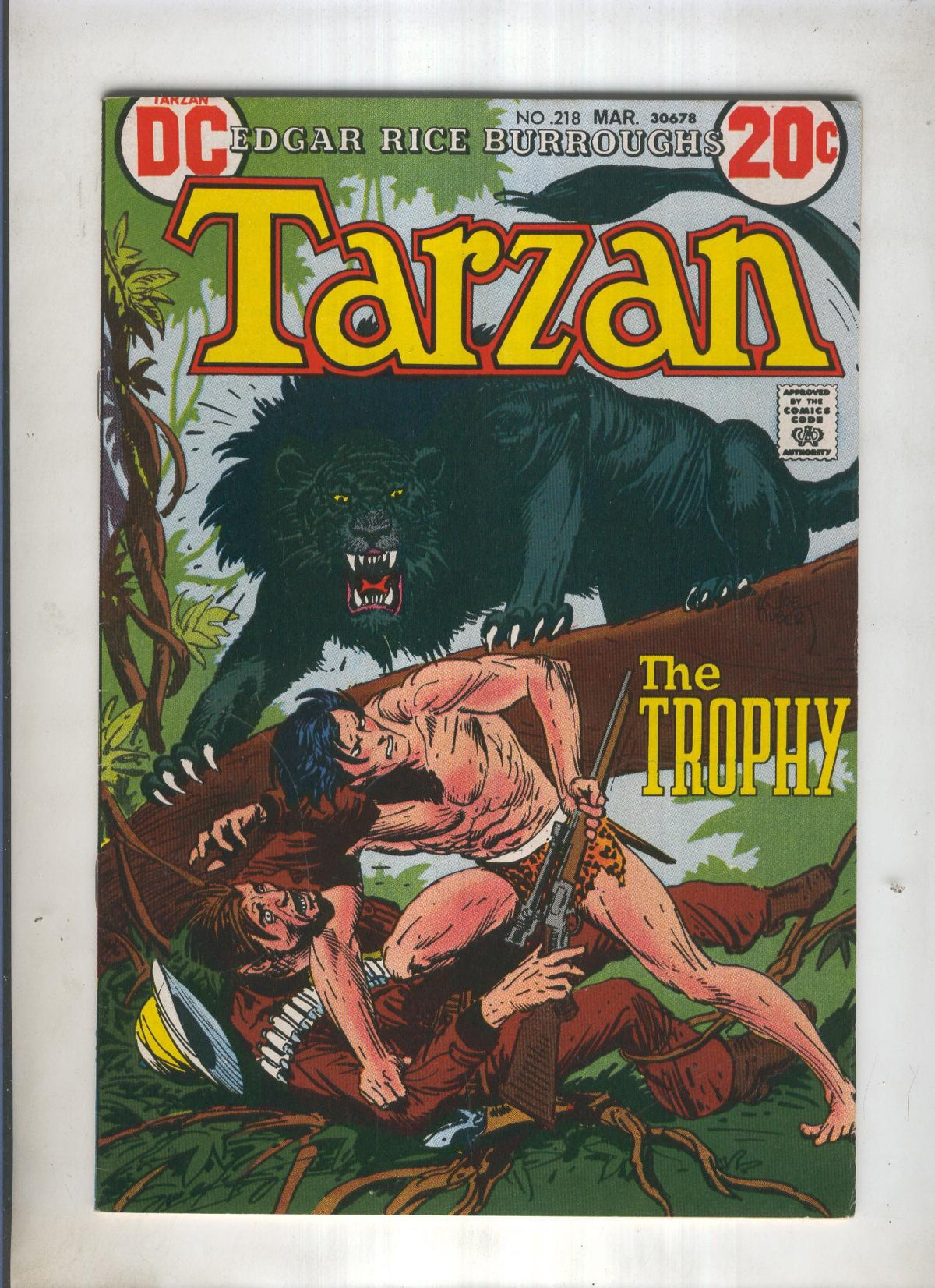 TARZAN DC Numero 218: The Trophy