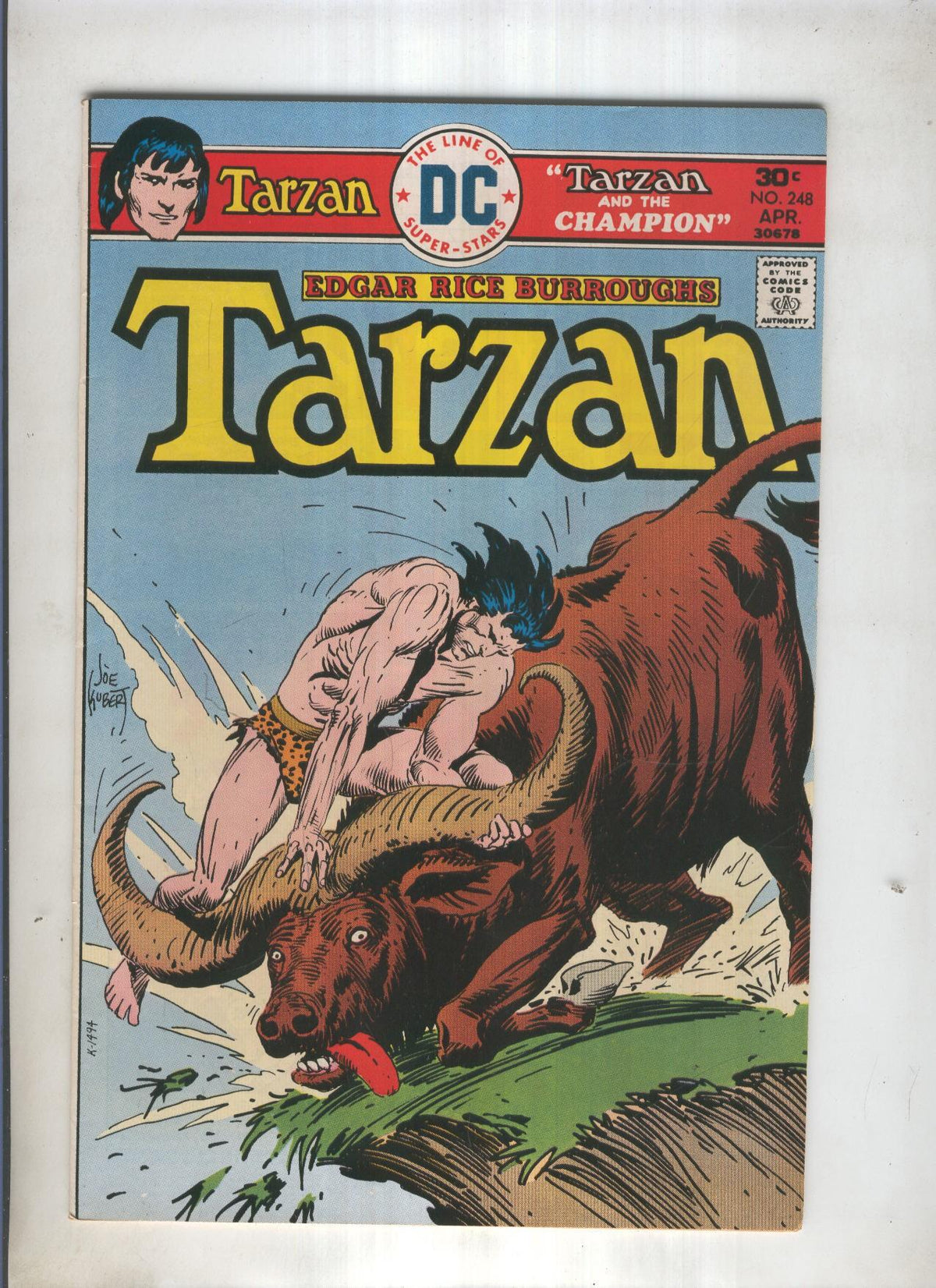 TARZAN LORD OF THE JUNGLE DC Numero 248: Tarzan and the champion