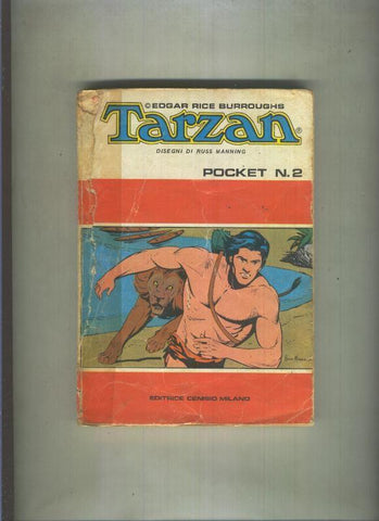 Tarzan pocket numero 02 (cello en lomo reforzandolo)