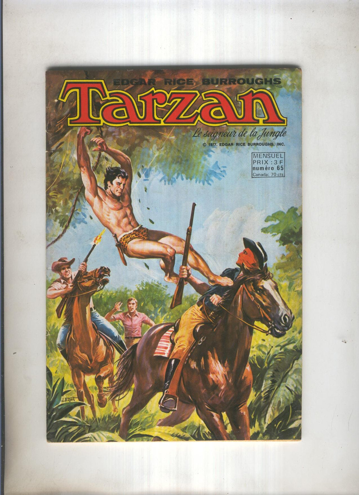 TARZAN Le Seigneur de la Jungle Numero 65: Lile vivante dAzkorim