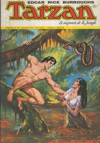 TARZAN (5a Serie Sagedition): Numero 44: Hommes Crocodiles contre amazones