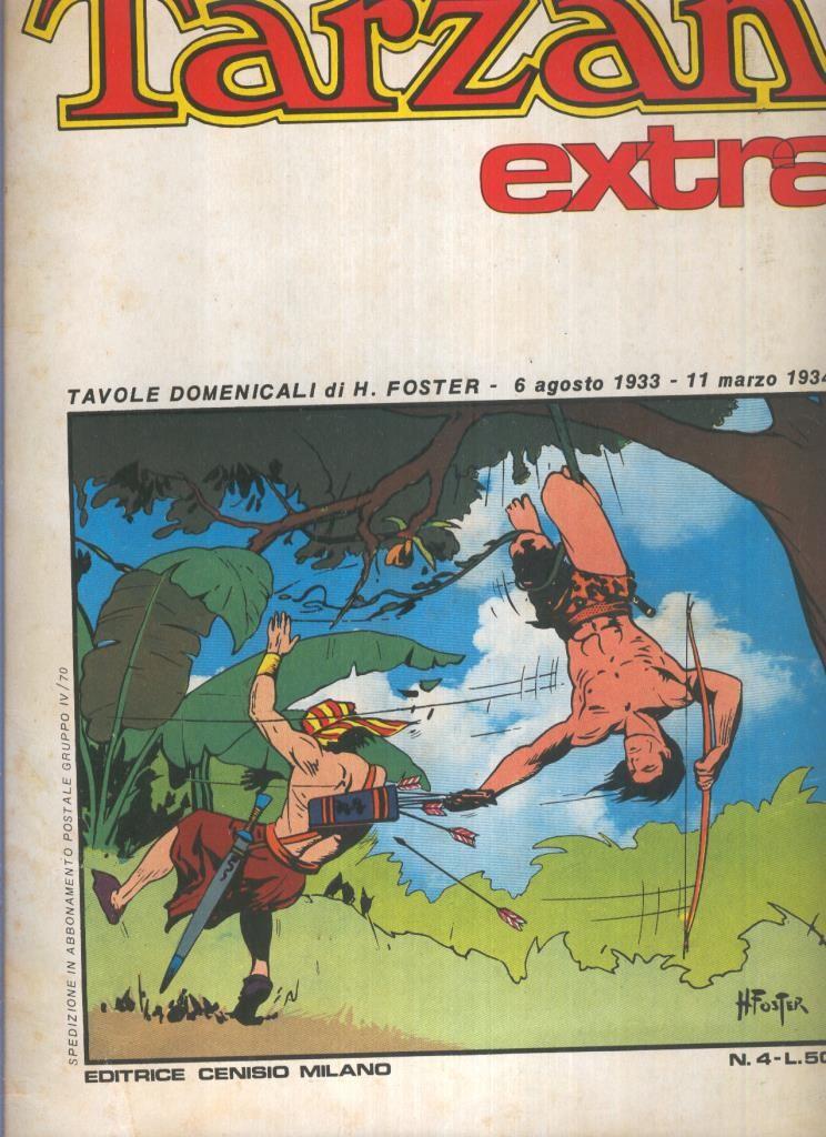 Tarzan extra numero 04: tavole dominicali del:  6.8.1933 al 11.3.1934