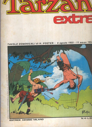 Tarzan extra numero 04: tavole dominicali del:  6.8.1933 al 11.3.1934