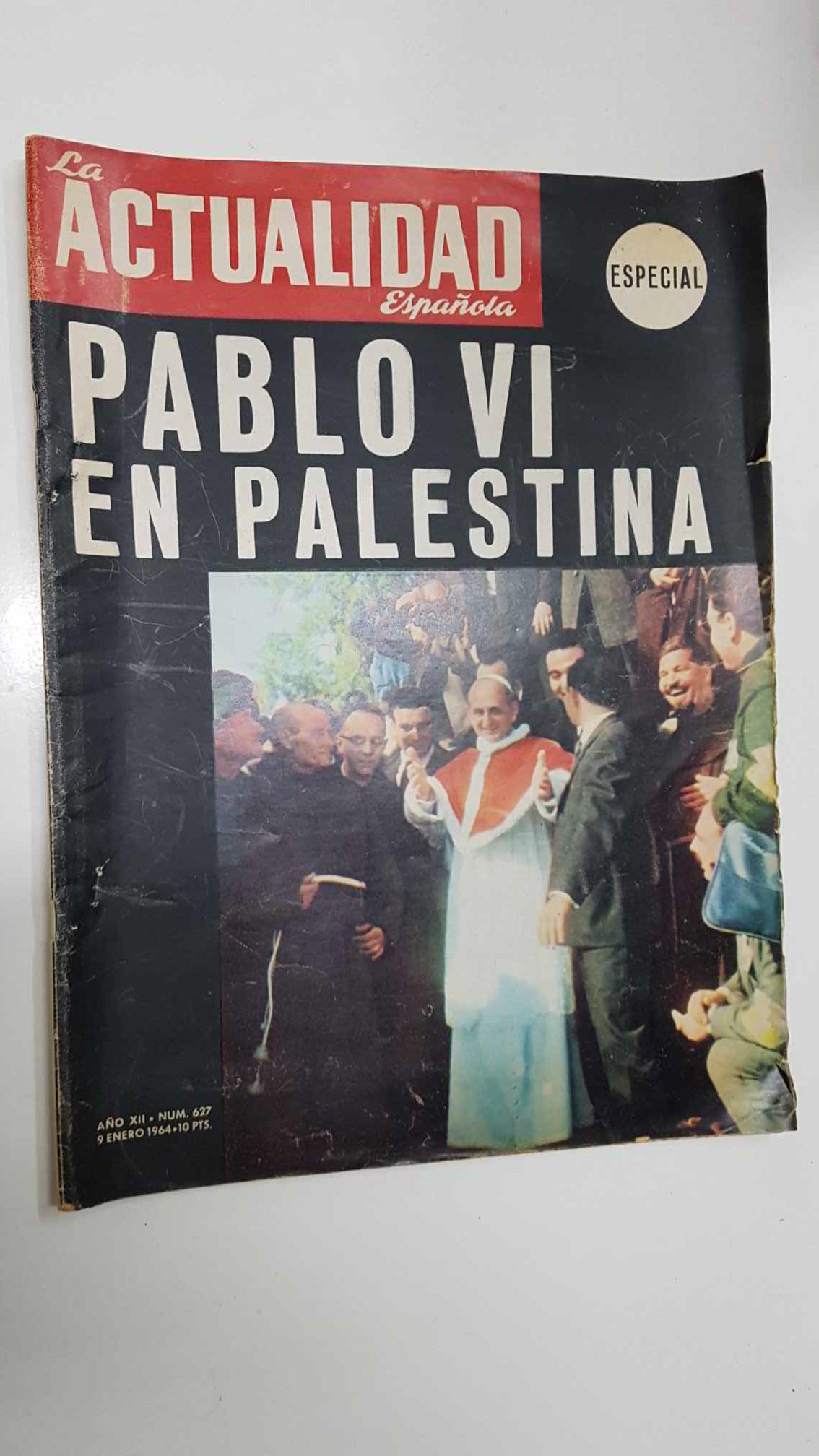 Revista La Actualidad Española: num 627 año XII (9-1-64), Especial.Pablo VI en Palestina. Paginas Especiales Infantiles num 13