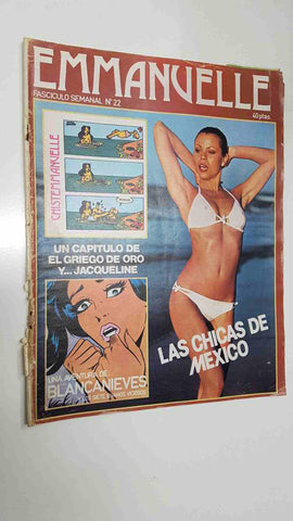 Fasciculo Emmanuelle: num 22 - Las Chicas de Mexico. Una aventura de: Blancanieves y los 7 enanos viciosos