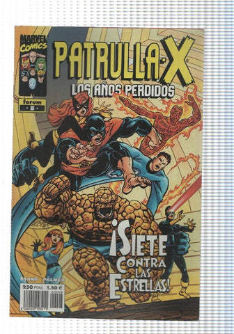 comic, forum: Patrulla-X: num 008, Los Años Perdidos - Sombra en las estrellas
