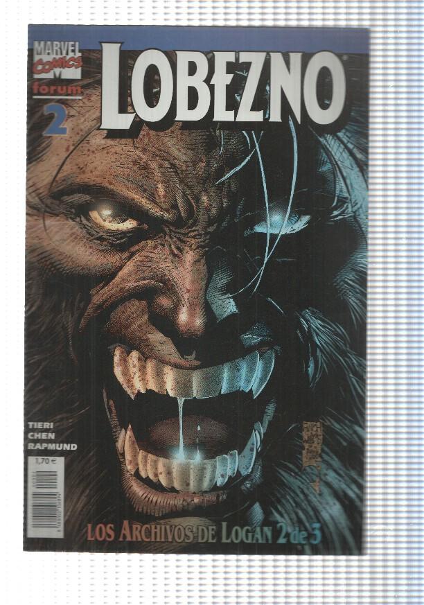 Comic, forum: Lobezno vol III num 02 - Los Archivos de Logan 2 de 3