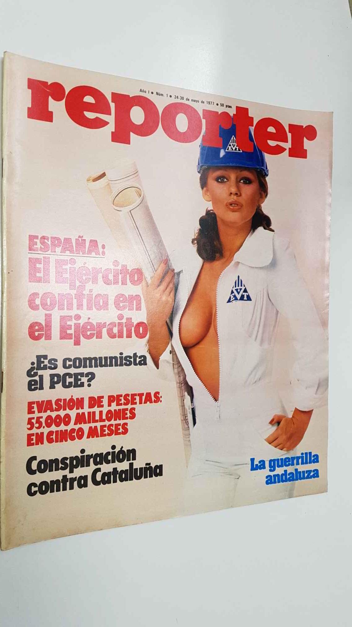 revista: Reporter año 1 num 01 (24 may 1977) - Conspiracion contra Cataluña. El ejercito confia en el ejercito