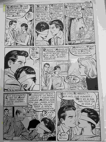 Dibujo original de: Una muchacha orgullosa, pagina 5 ( dibujo de ?  )