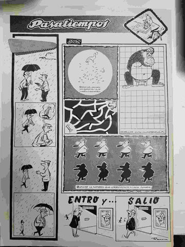 Dibujo original de: pagina tematica Pasatiempos (dibujo de Joso, Ranera, numerada 83 en trasera) )
