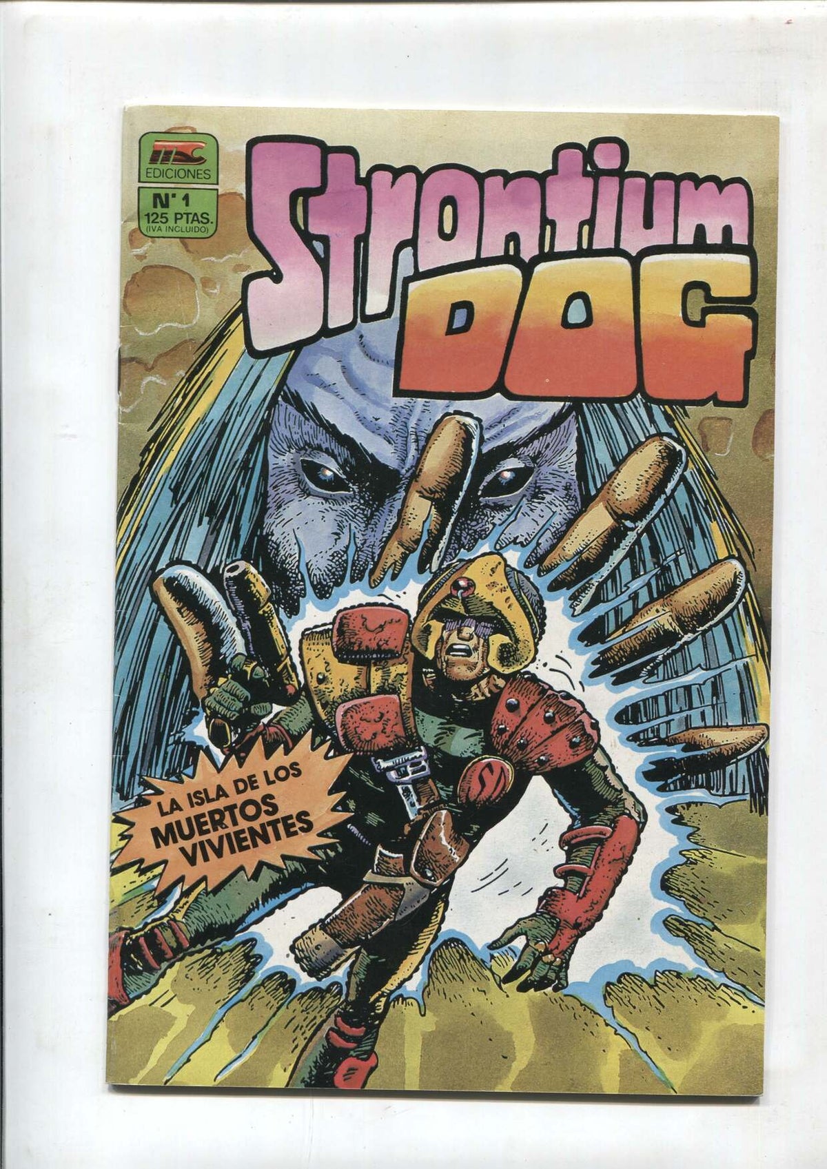 Strontium Dog numero 1: la isla de los muertos vivientes