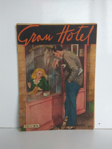 Gran Hotel numero 06: Jesus Blasco, etc, aviejado con algun roto y cubierta suelta