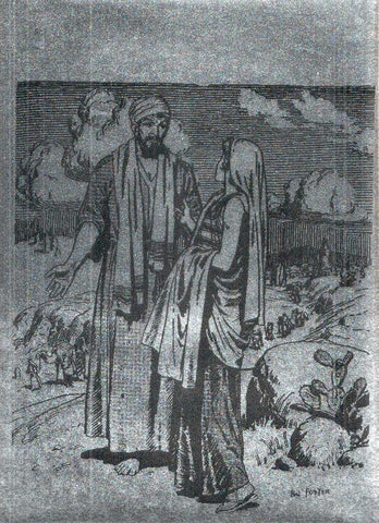 Lamina medida 24,5 x 33,5 cm; dibujo de Hal Foster