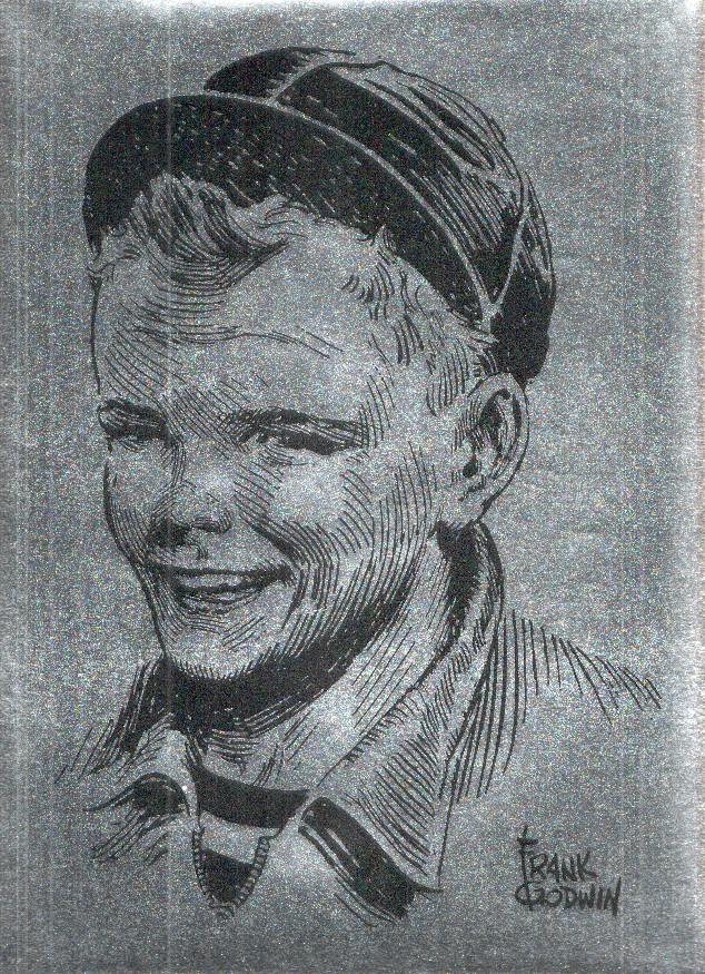 Lamina medida 24,5 x 33,5 cm; dibujo de Rusty Riley de Frank Godwin