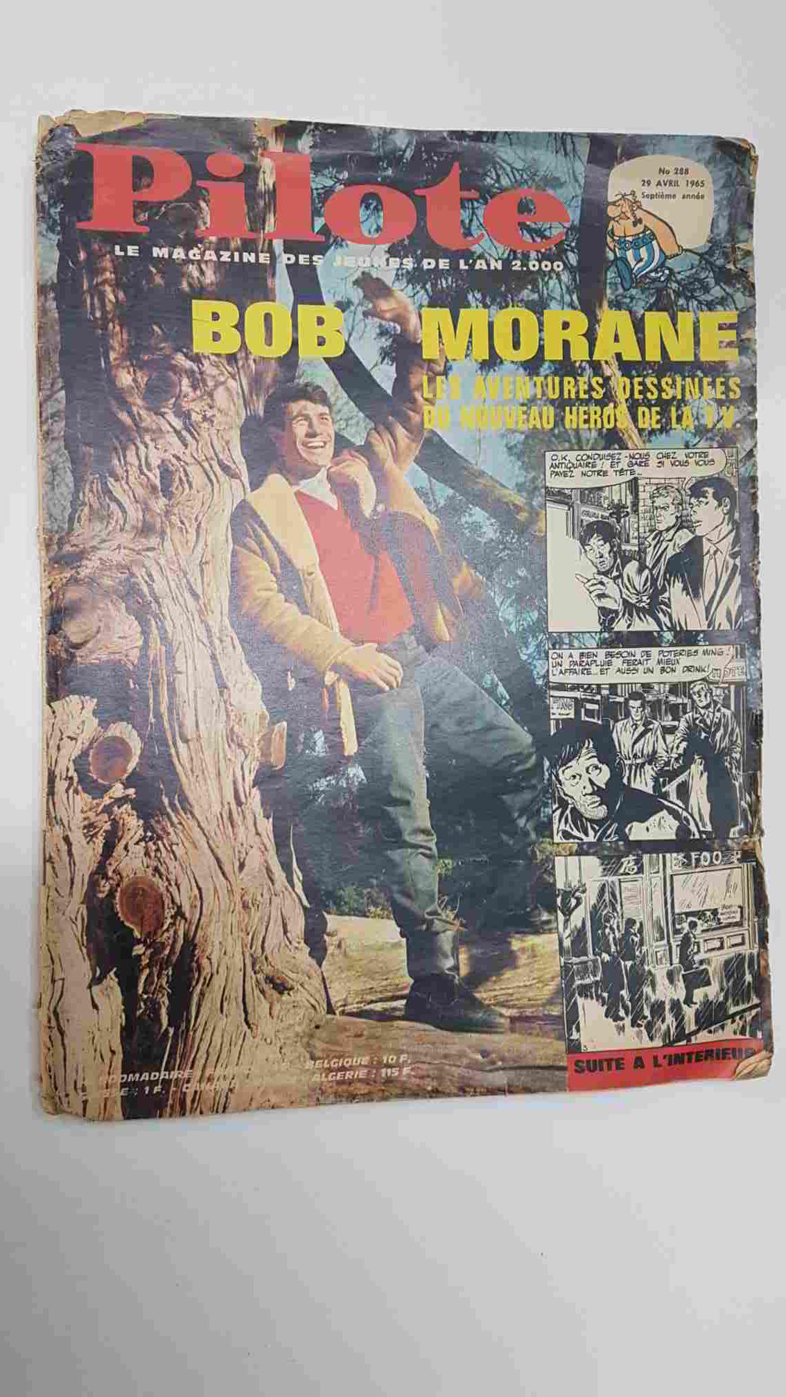 Magazine: Pilote num 288, 29 avril 1965 - Bob Morane. Le cavalier perdu - Le Demon des Caraibes