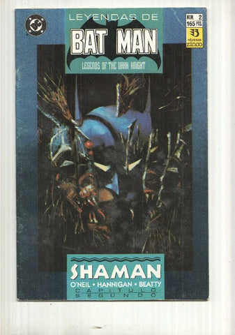 comic Batman: Leyendas - Shaman Libro Dos. ONeil - Hannigan - Beatty