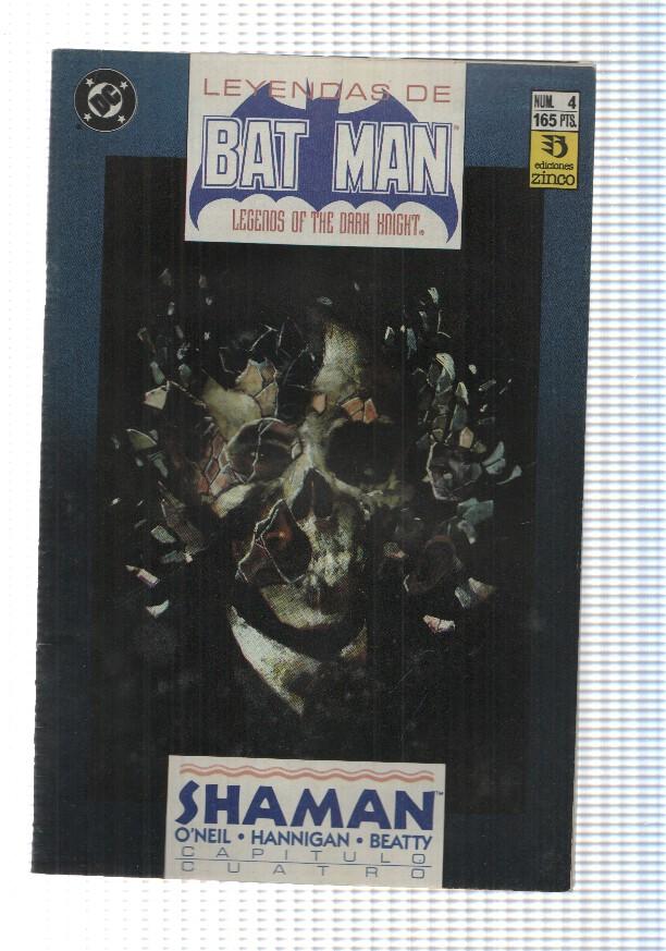 comic Batman: Leyendas - Shaman Libro cuatro. ONeil - Hannigan - Beatty