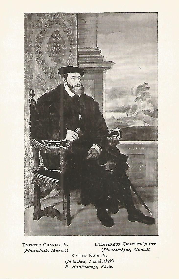 Lamina 254: TIZIANO. El emperador Carlos V
