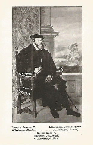 Lamina 254: TIZIANO. El emperador Carlos V