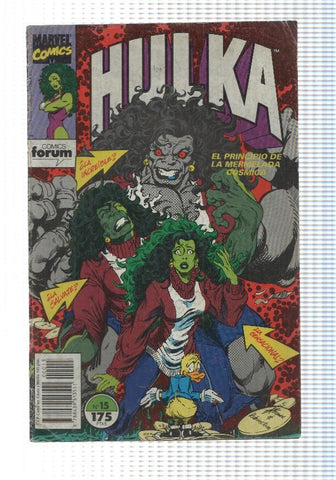 comics forum: Hulka num 15 - La sensacional Hulka, Secret Warts