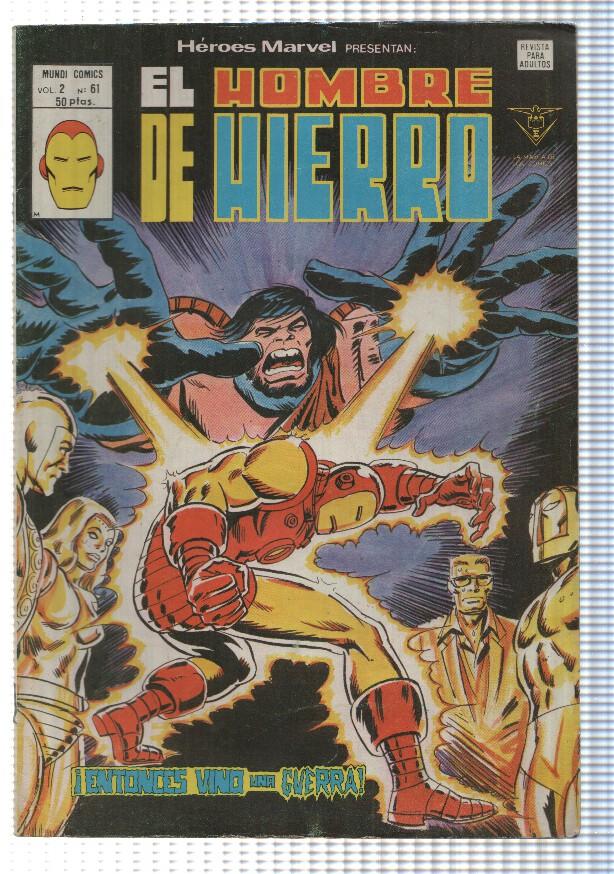 Mundi Comics: Heroes marvel num 61. El Hombre de Hierro - Entonces vino una guerra