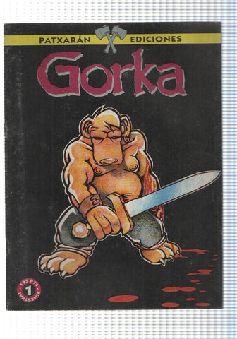 comic, Patxaran: Gorka 01 nov 1992 por Sergi Sanjulian. Colaboran: Albert Monteys, Jordi Sempere y Josep Rom