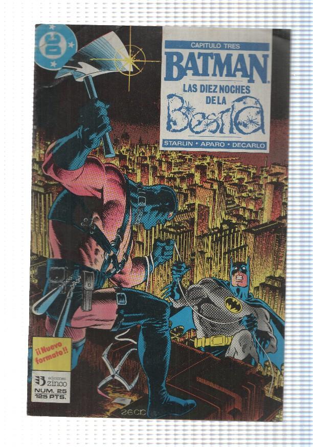 comic, DC: Batman num 25 - Las diez noches de la bestia capitulo 3. Aparo - Starlin - DeCarlo
