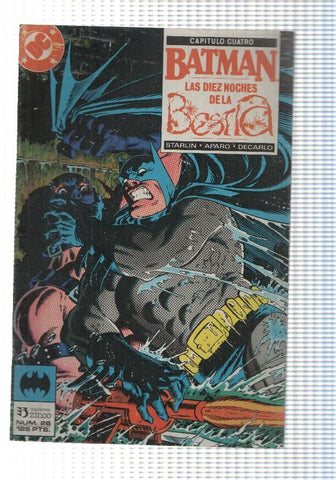 comic, DC: Batman num 26 - Las diez noches de la bestia capitulo 4. Aparo - Starlin - DeCarlo