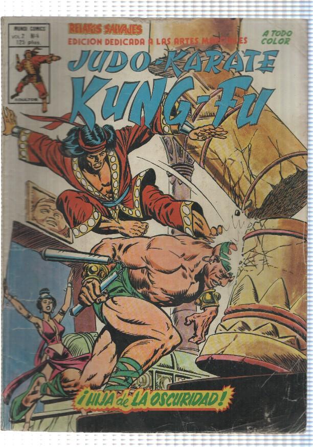 Mundi Comic: Relatos Salvajes num 4 vol 2. Maestro de Kung-Fu - Hija de la Oscuridad