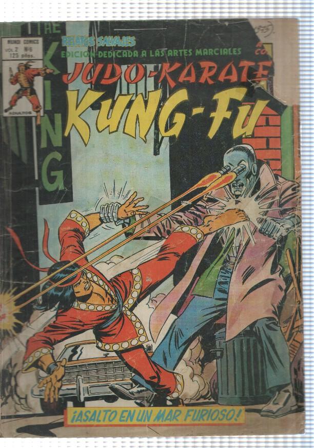 Mundi Comic: Relatos Salvajes num 6 vol 2 (Cubierta en mal estado). Maestro de Kung-Fu: Asalto en un mar furioso