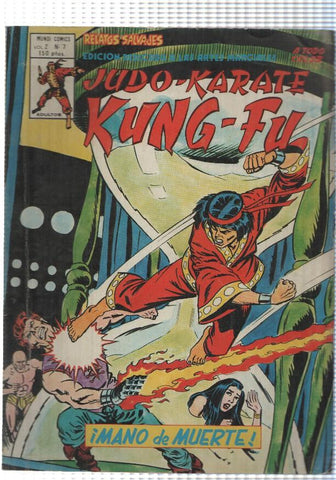 Mundi Comic: Relatos Salvajes num 7 vol 2. Maestro de Kung-Fu: Mano de muerte