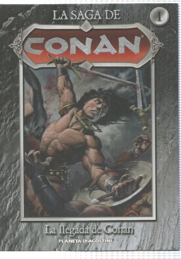 comic La Saga de Conan num 01 de 35: La llegada de Conan - El corazon del viejo Garrad