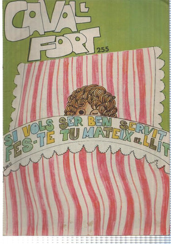 revista: Cavall Fort numero 0255 (juliol 1973) - J.V. Foix premi honor de les lletres catalanes