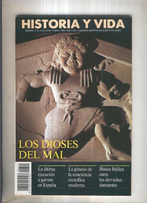 Historia y Vida revista numero 310: Los dioses del mar
