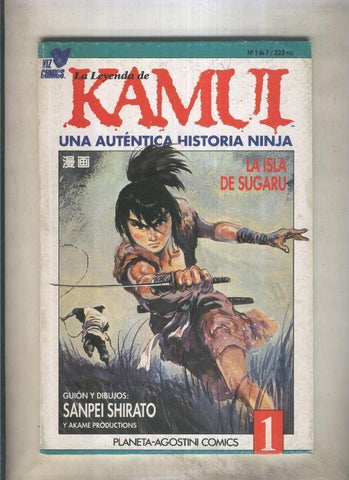 La leyenda de Kamui una autentica historia Ninja numero 1 (numerado 2 en interior cubierta)