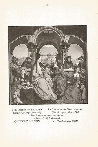 Lamina 298: QUINTEN MATSYS. La Leyenda de Santa Ana