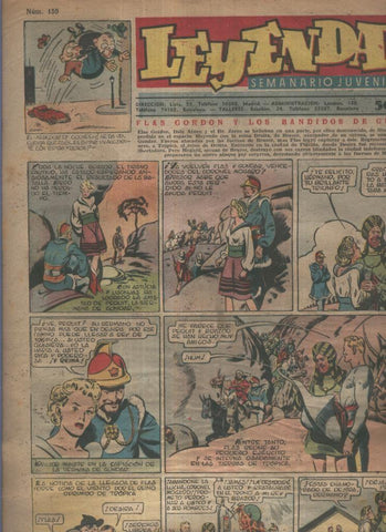 Leyendas Infantiles de Hispano Americana numero 155 (procede de tomo desencuadernado)