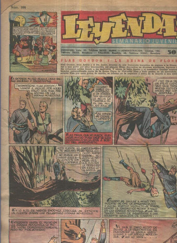 Leyendas Infantiles de Hispano Americana numero 164 (procede de tomo desencuadernado)