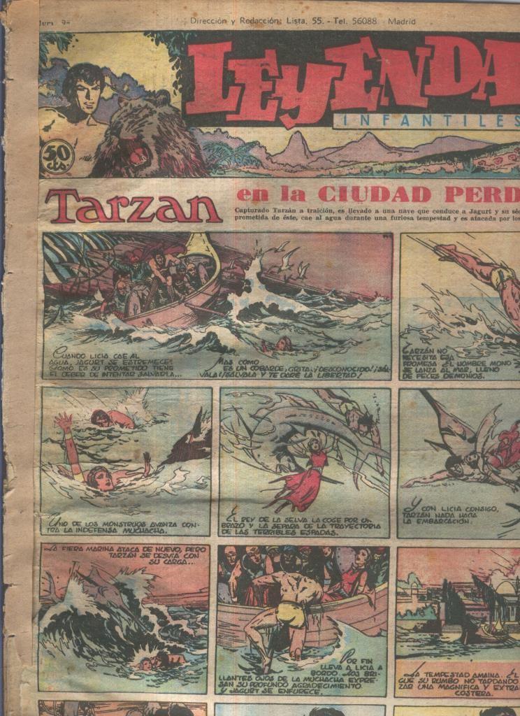 Leyendas Infantiles de Hispano Americana numero 094 (procede de tomo desencuadernado)