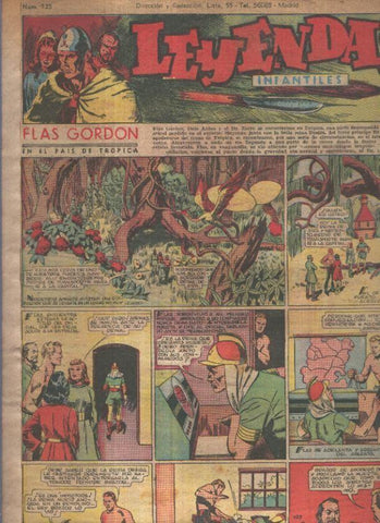 Leyendas Infantiles de Hispano Americana numero 125 (procede de tomo desencuadernado)