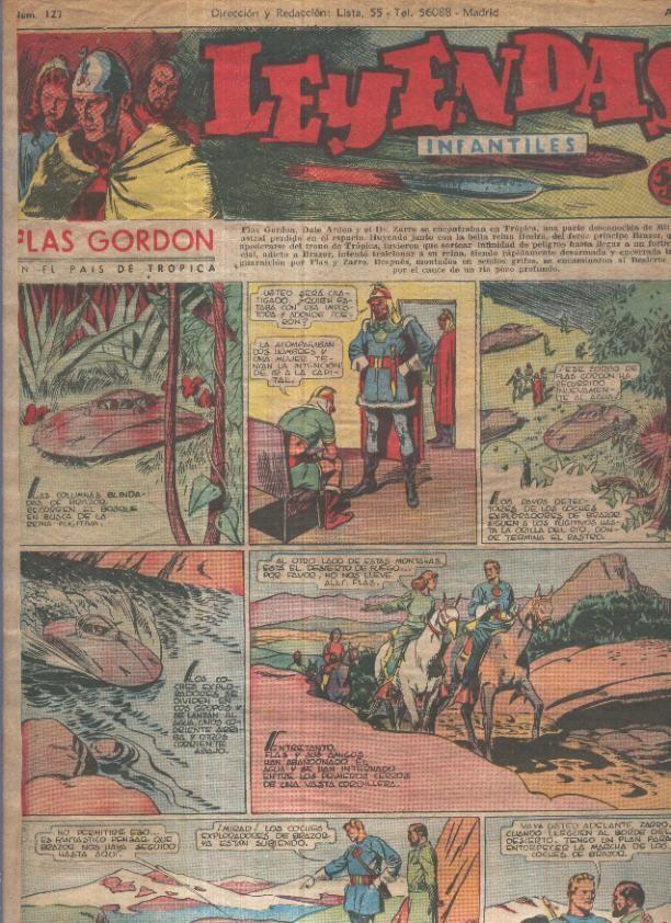 Leyendas Infantiles de Hispano Americana numero 127 (procede de tomo desencuadernado)