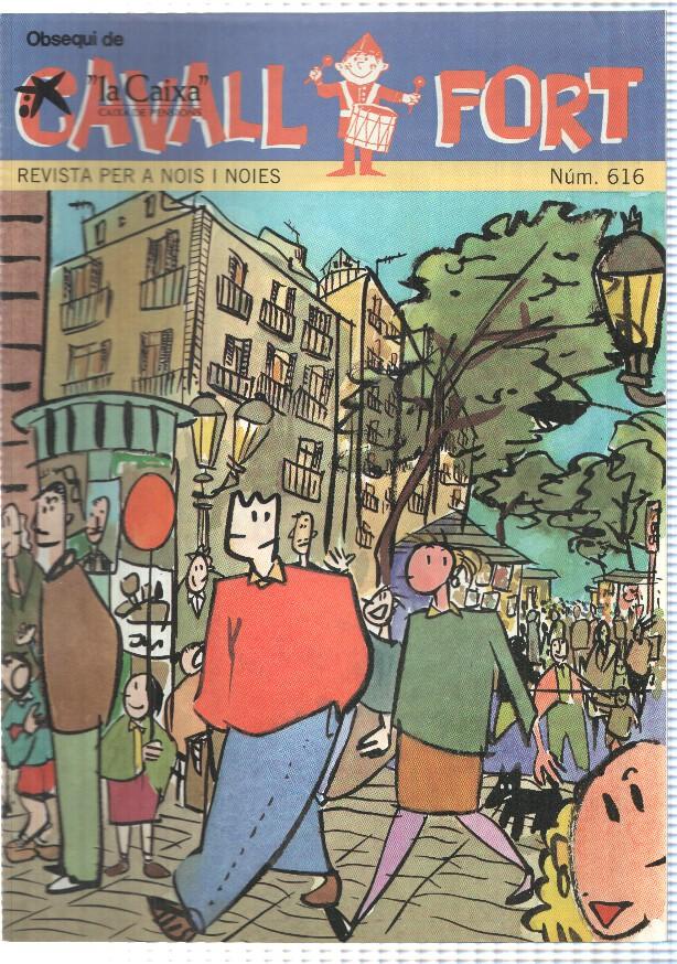 revista: Cavall Fort num 616 (num 1 trasera) març 1988 - Una visita al Delta del Ebre