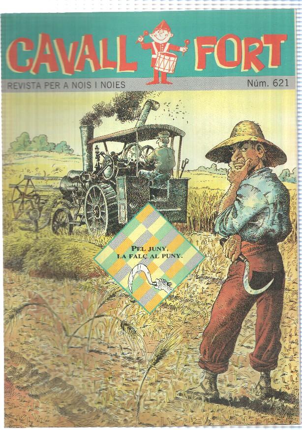 revista: Cavall Fort num 621 juny 1988 - Xavier Berenguer premi dhonor de les lletres catalanes