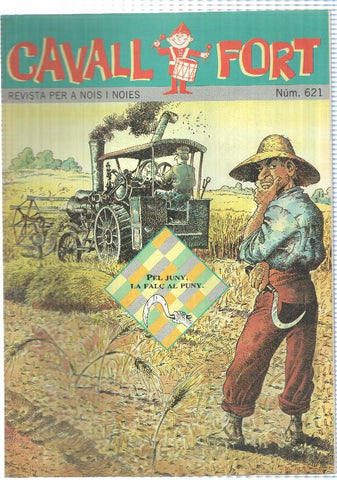 revista: Cavall Fort num 621 juny 1988 - Xavier Berenguer premi dhonor de les lletres catalanes
